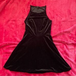 Women’s Black Velvet Dress